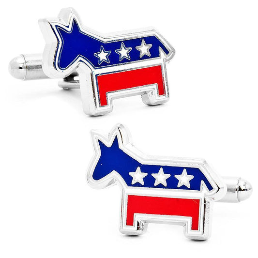 Democratic Donkey Cufflinks-Cufflinks-Cufflinks, Inc.-Top Notch Gift Shop