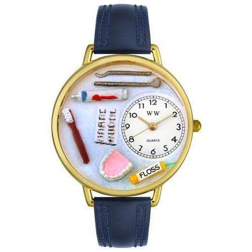 Dentist Watch in Gold (Large)-Watch-Whimsical Gifts-Top Notch Gift Shop