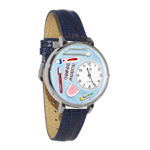 Dentist Watch in Silver (Large)-Watch-Whimsical Gifts-Top Notch Gift Shop