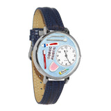 Dentist Watch in Silver (Large)-Watch-Whimsical Gifts-Top Notch Gift Shop