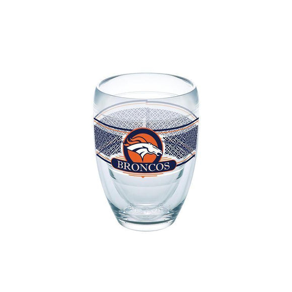 Denver Broncos 9 oz. Tervis Stemless Wine Glass - (Set of 2)-Stemless Wine Glass-Tervis-Top Notch Gift Shop