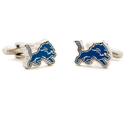 Detroit Lions Enamel Cufflinks-Cufflinks-Cufflinks, Inc.-Top Notch Gift Shop