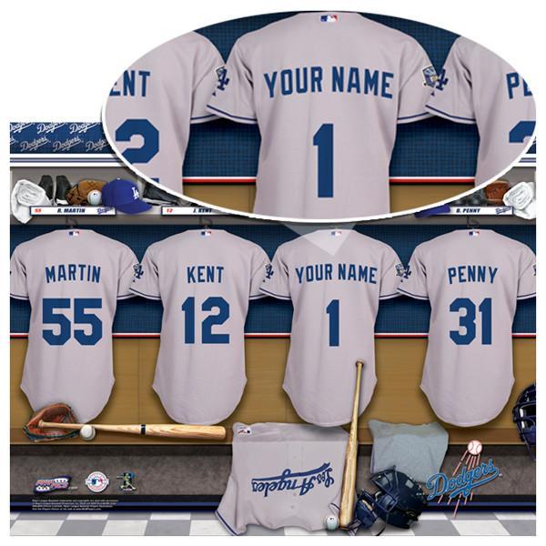 Kansas City Royals Personalized Locker Room Print with Matted Frame-Print-JDS Marketing-Top Notch Gift Shop