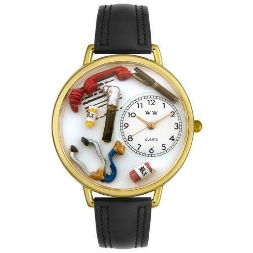Doctor Watch in Gold (Large)-Watch-Whimsical Gifts-Top Notch Gift Shop