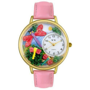 Dragonflies Watch in Gold (Large)-Watch-Whimsical Gifts-Top Notch Gift Shop