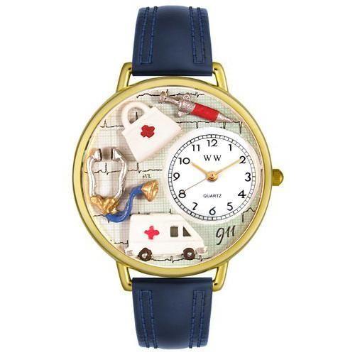 EMT Watch in Gold (Large)-Watch-Whimsical Gifts-Top Notch Gift Shop