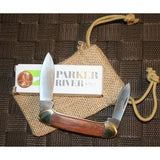 Engraved Century Folding Pocket Knife - Light Rosewood-Pocket Tool-Parker River Knife-Top Notch Gift Shop
