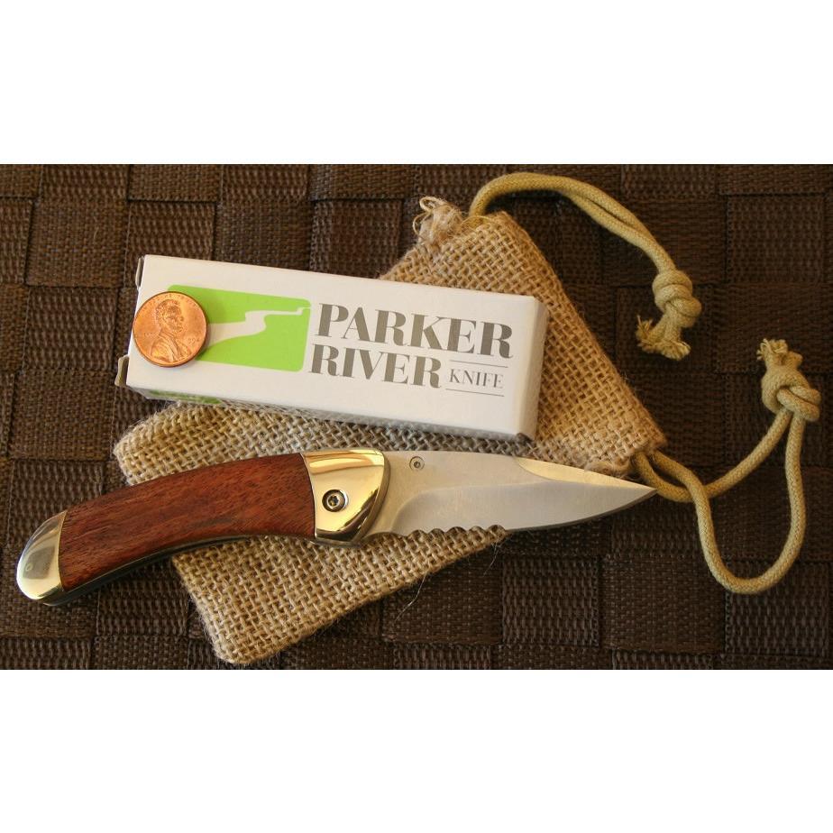 Engraved Classic Folding Pocket Knife - Rosewood-Pocket Tool-Parker River Knife-Top Notch Gift Shop