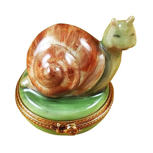 Escargot - Snail Limoges Box by Rochard™-Limoges Box-Rochard-Top Notch Gift Shop