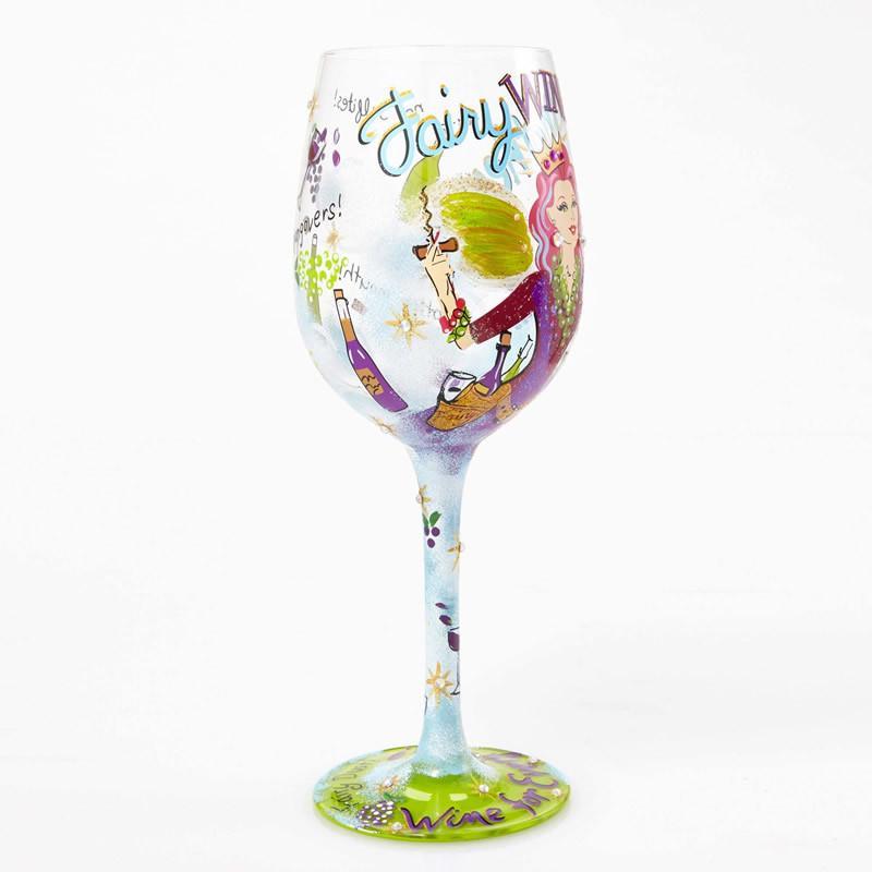 Fairy Wine Mother Wine Glass by Lolita®-Wine Glass-Designs by Lolita® (Enesco)-Top Notch Gift Shop