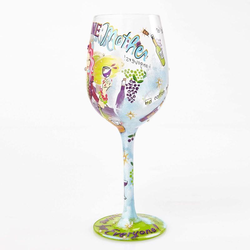 Fairy Wine Mother Wine Glass by Lolita®-Wine Glass-Designs by Lolita® (Enesco)-Top Notch Gift Shop