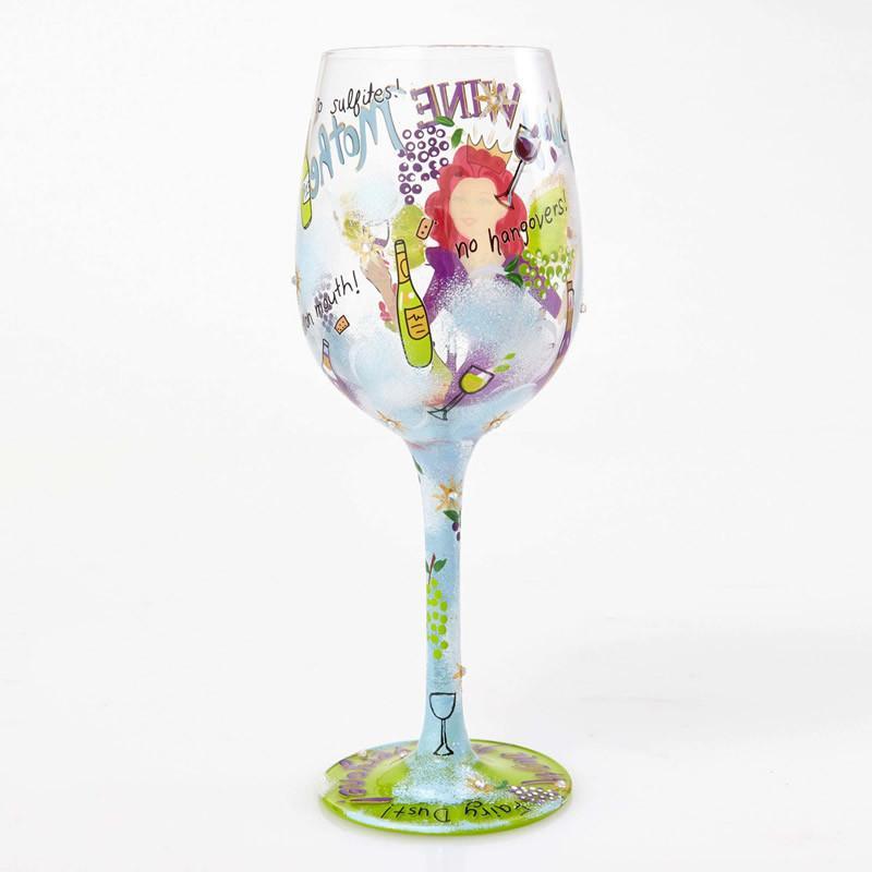 Fairy Wine Mother Wine Glass by Lolita®-Wine Glass-Designs by Lolita® (Enesco)-Top Notch Gift Shop