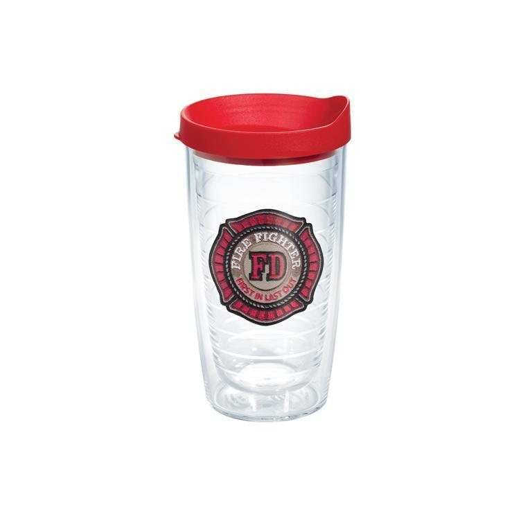 Fire Fighter 16 oz. Tervis Tumbler with Lid - (Set of 2)-Tumbler-Tervis-Top Notch Gift Shop