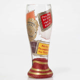 Firefighter Pilsner Glass by Lolita®-Pilsner Glass-Designs by Lolita® (Enesco)-Top Notch Gift Shop