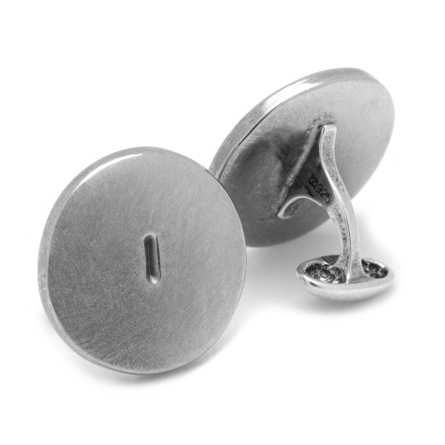 Pewter I DO Cufflinks-Cufflinks-Cufflinks, Inc.-Top Notch Gift Shop