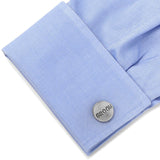 Pewter GROOM Cufflinks-Cufflinks-Cufflinks, Inc.-Top Notch Gift Shop