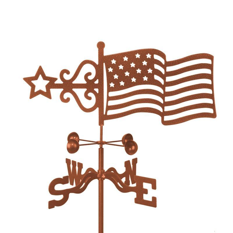 Flag Weathervane-Weathervane-EZ Vane-Top Notch Gift Shop