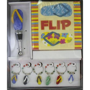 Flip Flop Cocktail Accessory Set-Bar Tool-Beachcombers-Top Notch Gift Shop