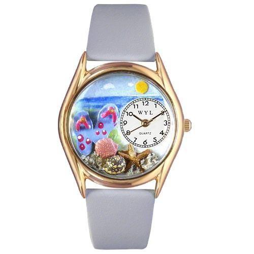 Flip-flops Watch Small Gold Style-Watch-Whimsical Gifts-Top Notch Gift Shop