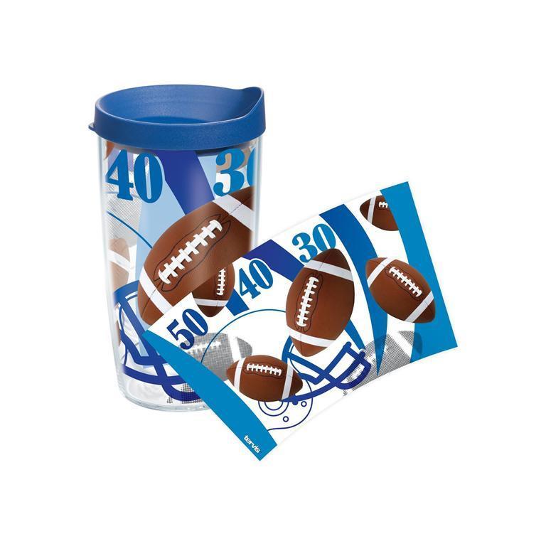 Football 16 oz. Tervis Tumbler with Lid - (Set of 2)-Tumbler-Tervis-Top Notch Gift Shop