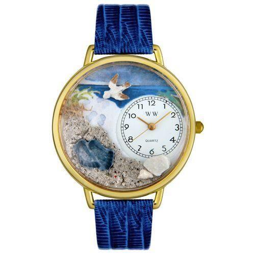 Footprints Watch in Gold (Large)-Watch-Whimsical Gifts-Top Notch Gift Shop