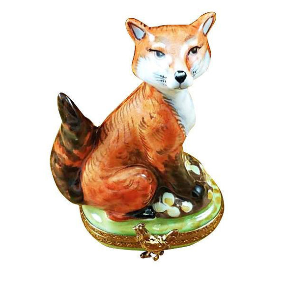 Fox Limoges Box by Rochard™-Limoges Box-Rochard-Top Notch Gift Shop