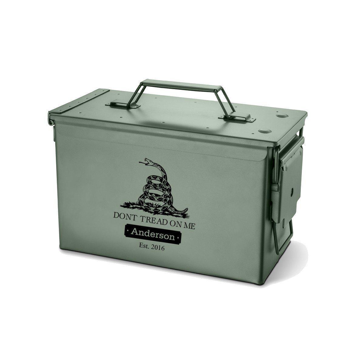 Metal Ammunition Box - Personalized-Tumbler-JDS Marketing-Top Notch Gift Shop