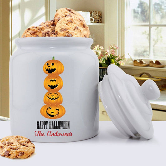 Halloween Cookie Jar - Personalized-Cookie Jar-JDS Marketing-Top Notch Gift Shop