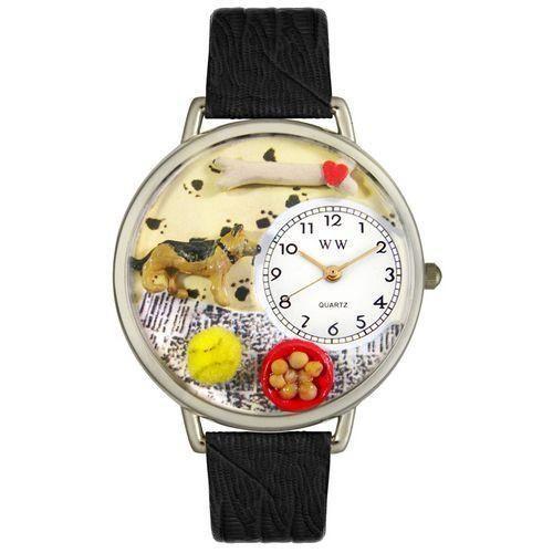 German Shepherd Watch in Silver (Large)-Watch-Whimsical Gifts-Top Notch Gift Shop