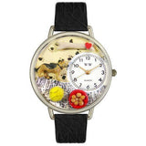 German Shepherd Watch in Silver (Large)-Watch-Whimsical Gifts-Top Notch Gift Shop