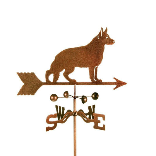 German Shepherd Weathervane-Weathervane-EZ Vane-Top Notch Gift Shop