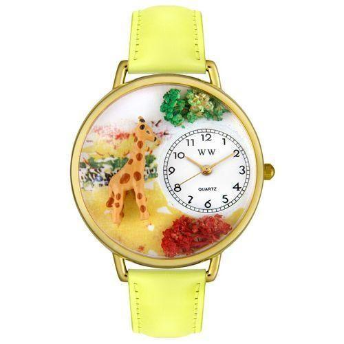 Giraffe Watch in Gold (Large)-Watch-Whimsical Gifts-Top Notch Gift Shop