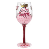 Queen Too Wine Glass by Lolita®-Wine Glass-Designs by Lolita® (Enesco)-Top Notch Gift Shop