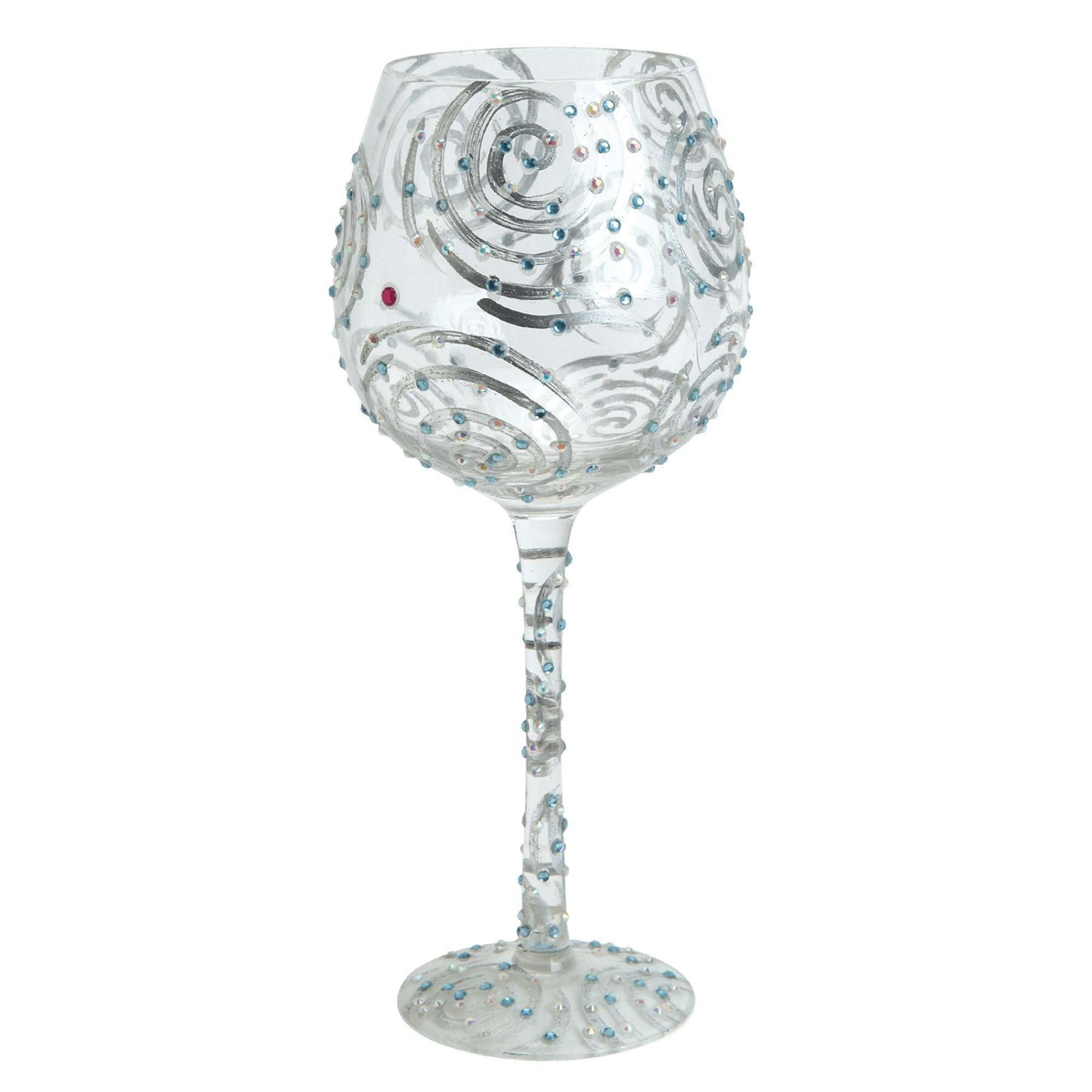 One In A Million Super Bling Wine Glass by Lolita®-Wine Glass-Designs by Lolita® (Enesco)-Top Notch Gift Shop