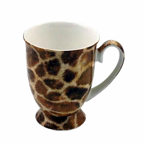 Go Wild Set of 4 Bone China Mugs-Mug-McIntosh Trading-Top Notch Gift Shop