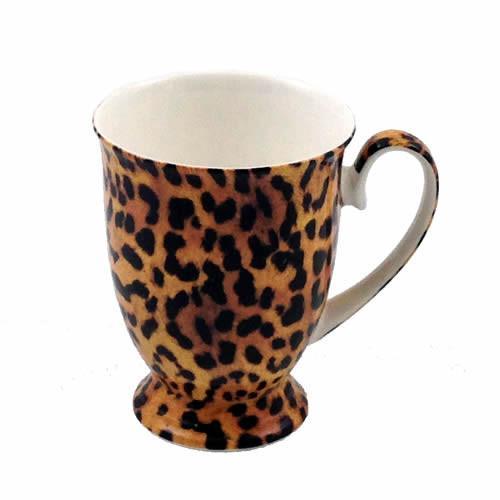 Go Wild Set of 4 Bone China Mugs-Mug-McIntosh Trading-Top Notch Gift Shop