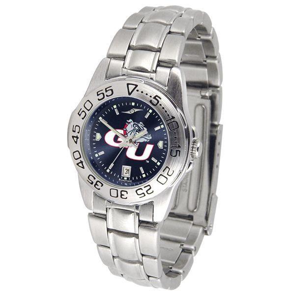 Gonzaga Bulldogs Ladies AnoChrome Steel Band Sports Watch-Watch-Suntime-Top Notch Gift Shop