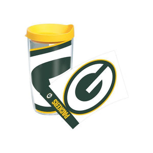Green Bay Packers Colossal 16 oz. Tervis Tumbler with Lid - (Set of 2)-Tumbler-Tervis-Top Notch Gift Shop