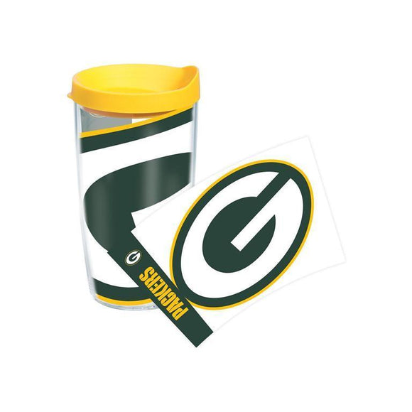 Green Bay Packers Colossal 16 oz. Tervis Tumbler with Lid - (Set of 2)-Tumbler-Tervis-Top Notch Gift Shop