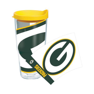 Green Bay Packers Colossal 24 oz. Tervis Tumbler with Lid - (Set of 2)-Tumbler-Tervis-Top Notch Gift Shop