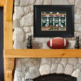 New York Jets Personalized Locker Room Print with Matted Frame-Print-JDS Marketing-Top Notch Gift Shop