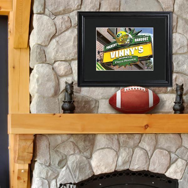 Seattle Seahawks Personalized Tavern Sign Print with Matted Frame-Print-JDS Marketing-Top Notch Gift Shop