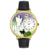 Halloween Ghost Watch in Gold (Large)-Watch-Whimsical Gifts-Top Notch Gift Shop