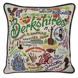 Berkshires Hand Embroidered CatStudio Pillow-Pillow-CatStudio-Top Notch Gift Shop