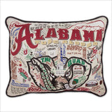 University of Alabama Embroidered CatStudio Pillow-Pillow-CatStudio-Top Notch Gift Shop