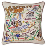 Yosemite Embroidered CatStudio Pillow-Pillow-CatStudio-Top Notch Gift Shop
