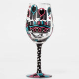 Happy Day Wine Glass by Lolita®-Wine Glass-Designs by Lolita® (Enesco)-Top Notch Gift Shop