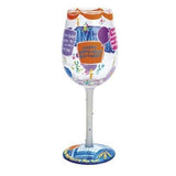 Happy September Wine Glass by Lolita®-Wine Glass-Designs by Lolita® (Enesco)-Top Notch Gift Shop