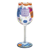 Happy September Wine Glass by Lolita®-Wine Glass-Designs by Lolita® (Enesco)-Top Notch Gift Shop