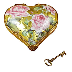 Heart - Key To My Heart Limoges Box by Rochard™-Limoges Box-Rochard-Top Notch Gift Shop